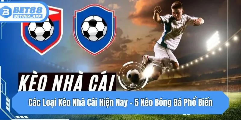 Các loại kèo nhà cái hiện nay trong cá cược bóng đá
