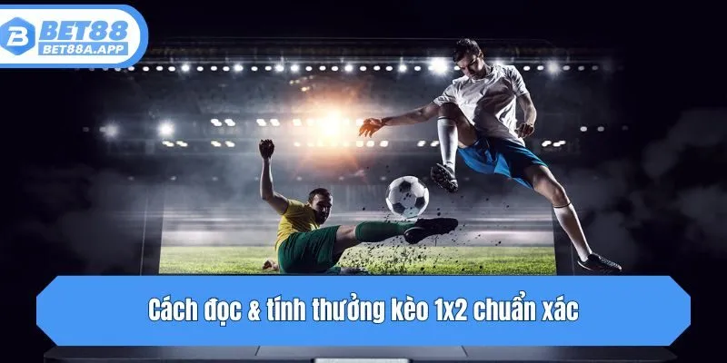 Cách đọc & tính thưởng kèo 1x2 chuẩn xác